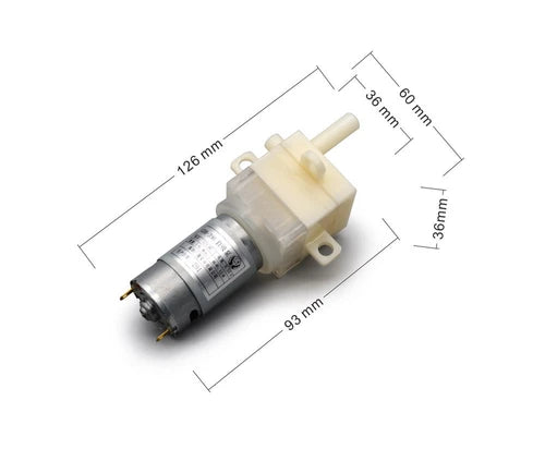 GDB-390T Miniature DC Self-priming Water Pump - Food Grade Silent Micro Pump for Coffee Machine & Household Appliances