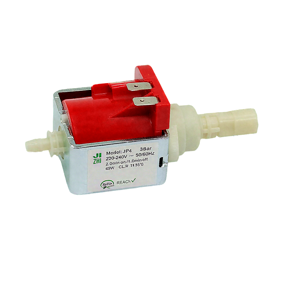 48W High Pressure Electromagnetic Water Pump for Coffee Machine Steam Equipment Floor Washer 220-240V