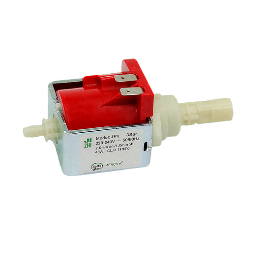 48W High Pressure Electromagnetic Water Pump for Coffee Machine Steam Equipment Floor Washer 220-240V