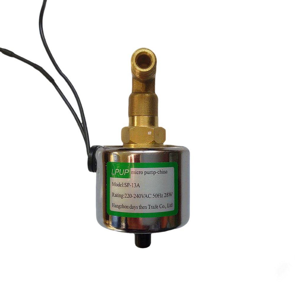 SP-13A High-Pressure Magnetic Pump 2-Pack Set - 28W Silent Coffee Machine Booster Pump for Steam Cleaners & Stage Equipment
