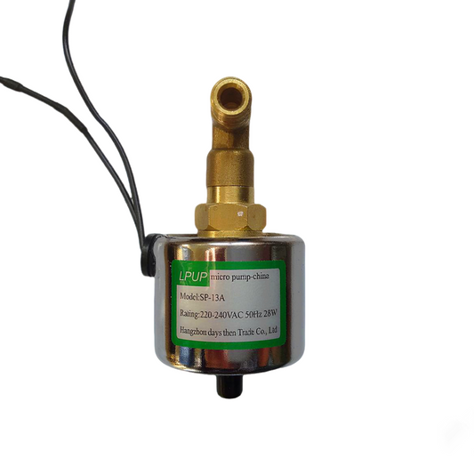 SP-13A High-Pressure Magnetic Pump 2-Pack Set - 28W Silent Coffee Machine Booster Pump for Steam Cleaners & Stage Equipment