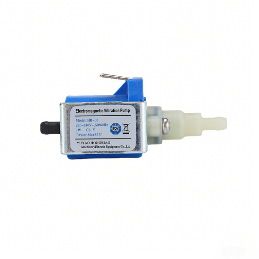 HB-05 Electromagnetic Water Pump for Steam Irons & Garment Steamers - 7W High Pressure Pump (MOQ 10 Units)