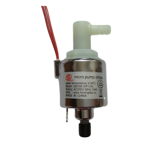 28DCB (SP12A) Professional High-Pressure Electromagnetic Pump - Multi-Function Coffee & Vacuum Solution