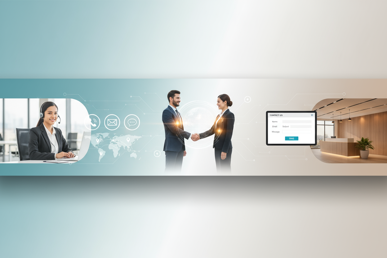 Contact Us Banner - Communication & Support